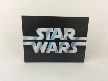 Vintage Star Wars Large logo 16" x 12"