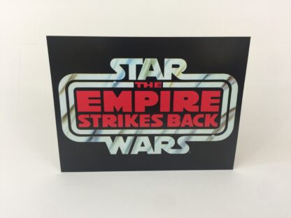 Vintage Star Wars The Empire Strikes Back Large logo 16" x 12"