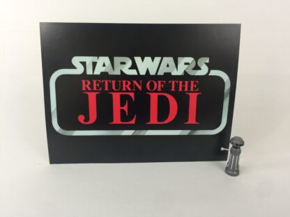 Vintage Star Wars The Return Of The Jedi Large logo 16" x 12"