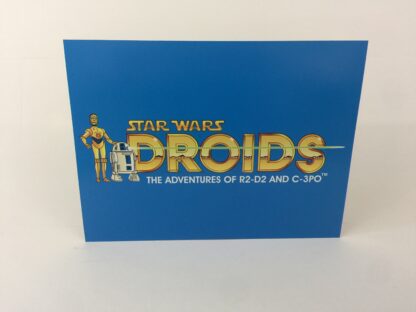 Vintage Star Wars Droids Large logo 16" x 12"