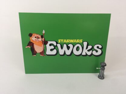 Vintage Star Wars Ewoks Large logo 16" x 12"