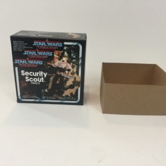 Replacement Vintage Star Wars The Power Of The Force Security Scout box and inserts