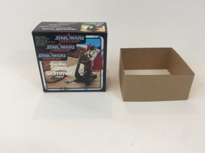 Replacement Vintage Star Wars The Power Of The Force One Man Sand Skimmer box and inserts