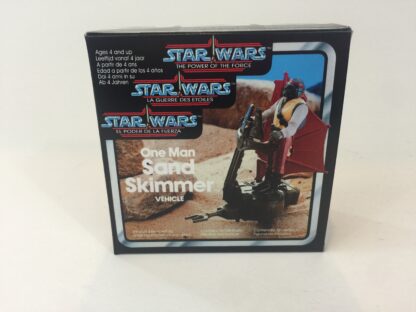 Replacement Vintage Star Wars The Power Of The Force One Man Sand Skimmer box and inserts