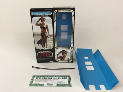 Custom Vintage Star Wars The Return Of The Jedi 12" Princess Leia Slave box and inserts