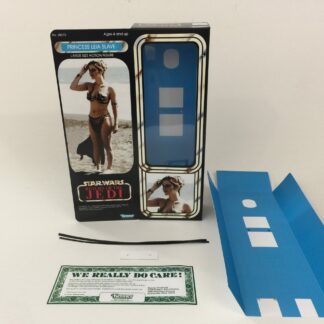 Custom Vintage Star Wars The Return Of The Jedi 12" Princess Leia Slave box and inserts