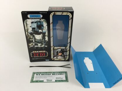 Custom Vintage Star Wars The Return Of The Jedi 12" AT-ST Scout Walker Driver box and inserts