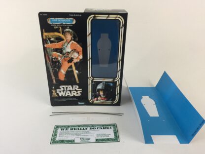 Custom Vintage Star Wars 12" Luke Skywalker X-Wing Pilot box and inserts