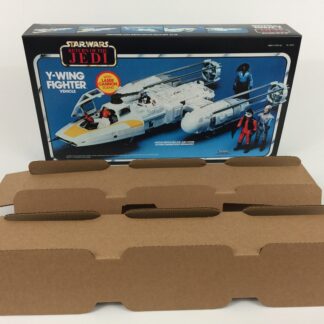 Replacement Vintage Star Wars The Return Of The Jedi Y-Wing box and inserts