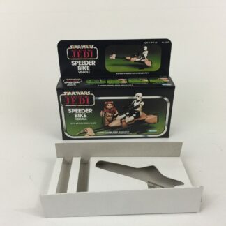 Replacement Vintage Star Wars The Return Of The Jedi Speeder Bike box and inserts