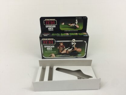 Replacement Vintage Star Wars The Return Of The Jedi Speeder Bike box and inserts