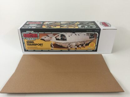 Replacement Vintage Star Wars The Empire Strikes Back Rebel Transport box and inserts Yellow Version