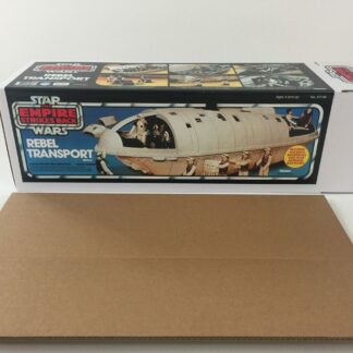 Replacement Vintage Star Wars The Empire Strikes Back Rebel Transport box and inserts Blue Version