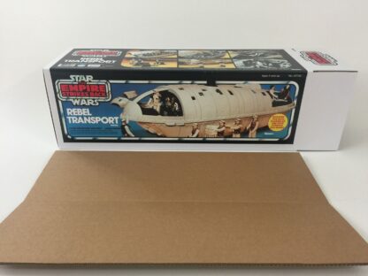 Replacement Vintage Star Wars The Empire Strikes Back Rebel Transport box and inserts Blue Version