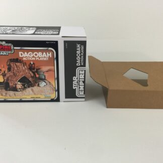 Replacement Vintage Star Wars The Empire Strikes Back Dagobah Action Playset box and inserts