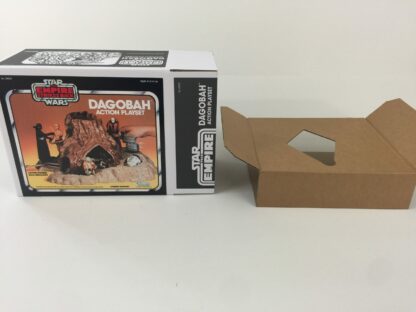 Replacement Vintage Star Wars The Empire Strikes Back Dagobah Action Playset box and inserts