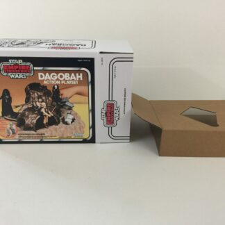 Replacement Vintage Star Wars The Empire Strikes Back Dagobah Action Playset box and inserts Special offer version