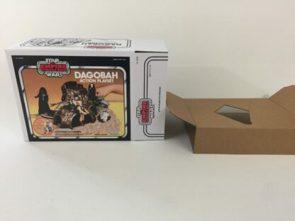 Replacement Vintage Star Wars The Empire Strikes Back Dagobah Action Playset box and inserts Special offer version