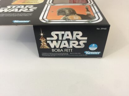 Replacement vintage Star Wars 12" Boba Fett box and inserts