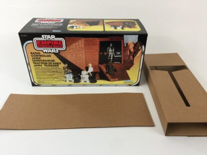 Replacement Vintage Star Wars The Empire Strikes Back Jawa Sandcrawler box and inserts