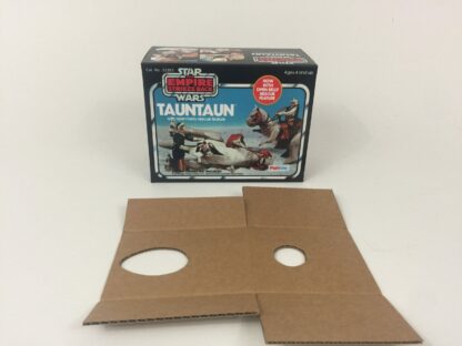 Replacement Vintage Star Wars The Empipre Strikes Back Palitoy Open Belly Tauntaun box and inserts