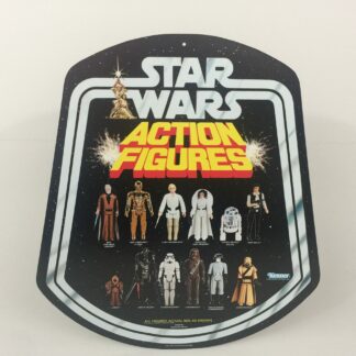 Reproduction Vintage Star Wars First 12 Action Figures shop / store bell display