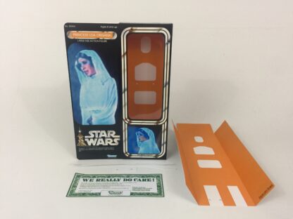 Custom Vintage Star Wars 12" Princess Leia Holographic / Hologram box and inserts