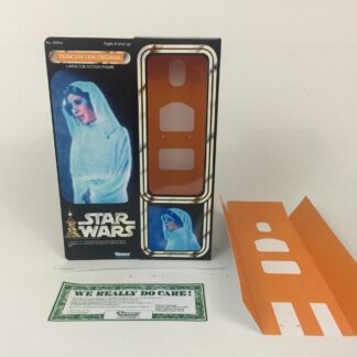 Custom Vintage Star Wars 12" Princess Leia Holographic / Hologram box and inserts