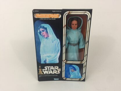 Custom Vintage Star Wars 12" Princess Leia Holographic / Hologram box and inserts