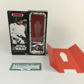 Custom Vintage Star Wars 12" Han Solo Stormtrooper Disguise box and inserts