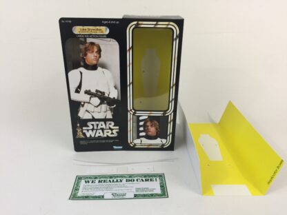 Custom Vintage Star Wars 12" Luke Skywalker Stormtrooper Disguise box and inserts