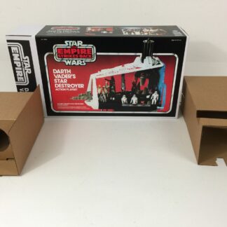 Replacement Vintage Star Wars The Empire Strikes Back Darth Vader Star Destroyer box and inserts