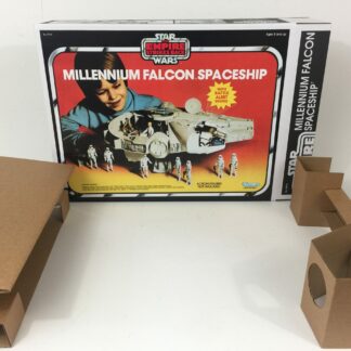 Replacement Vintage Star Wars The Empire Strikes Back Millennium Falcon box and inserts