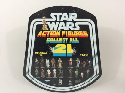 Reproduction Vintage Star Wars Collect All 21 Figures shop store bell display