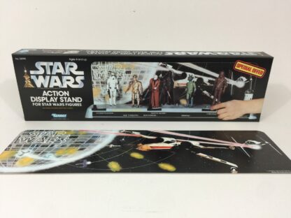 Replacement Vintage Star Wars Display Stand Box and Backdrop