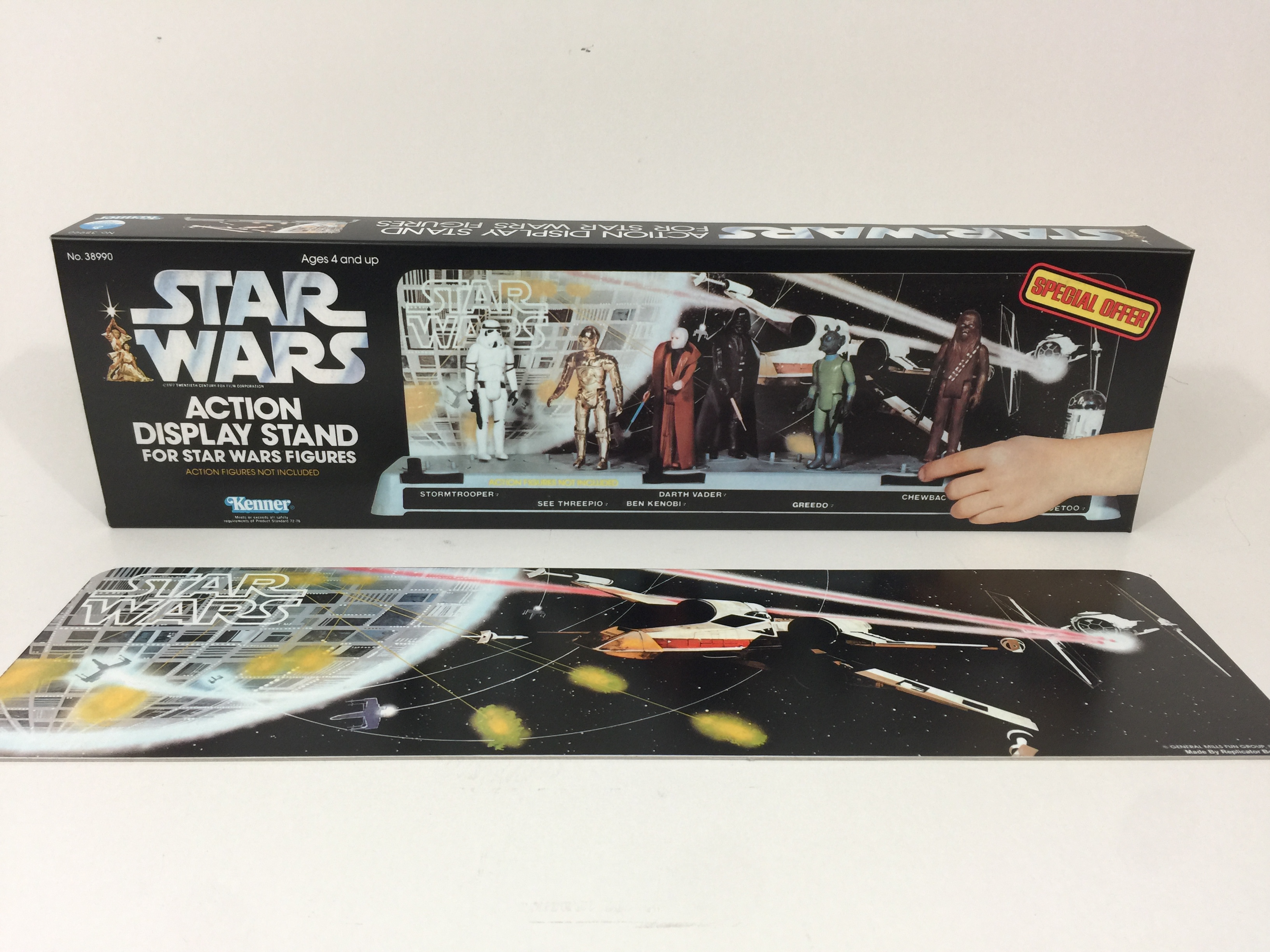  x50 Brand New Pro Display Stands for Vintage Star Wars 1977-1985 Action Figures