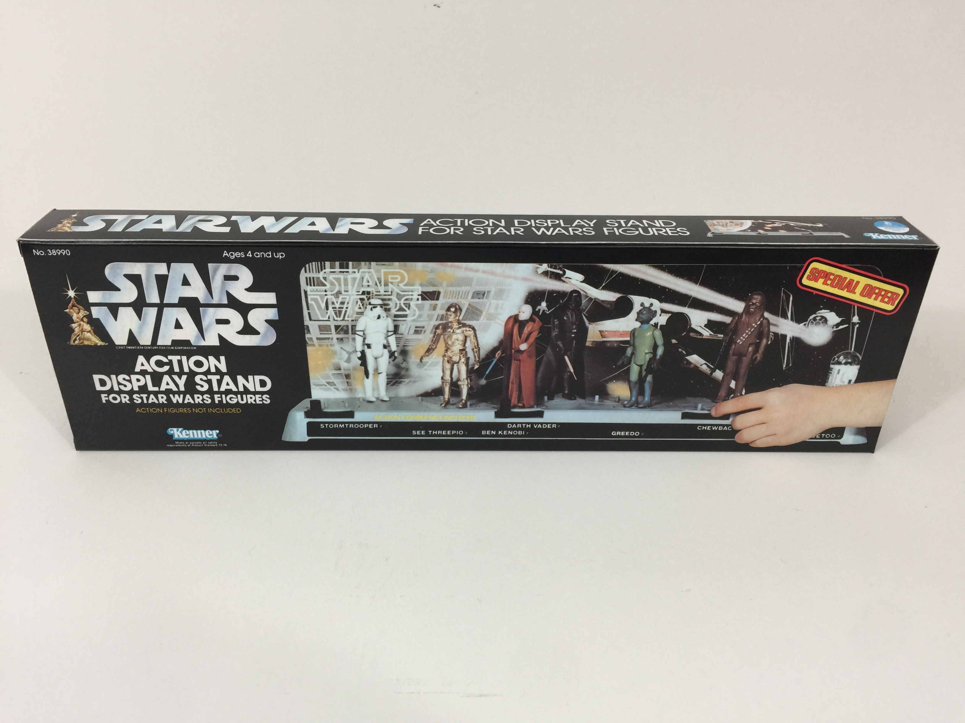  x50 Brand New Pro Display Stands for Vintage Star Wars 1977-1985 Action Figures