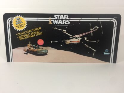 Replacemant Vintage Star Wars Die Cast 1st Edition store shop display header