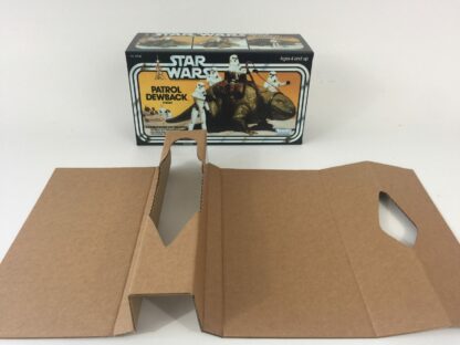 Replacement Vintage Star Wars Dewback box and inserts