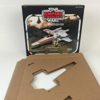 Replacement Vintage Star Wars The Empire Strikes Back Rare Dagobah Scene X-Wing box and inserts