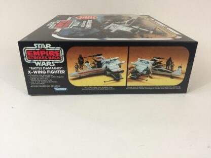 Replacement Vintage Star Wars kenner The Empire Strikes Back Battle Damaged X-Wing box and inserts
