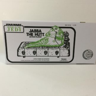 Replacement Vintage Star Wars The Return Of The Jedi line art Jabba The Hutt Action Playset box
