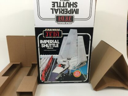Replacement Vintage Star Wars The Return Of The Jedi Palitoy Imperial Shuttle box and inserts