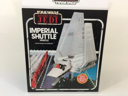 Replacement Vintage Star Wars The Return Of The Jedi Palitoy Imperial Shuttle box and inserts - Image 7