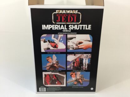 Replacement Vintage Star Wars The Return Of The Jedi Palitoy Imperial Shuttle box and inserts - Image 4