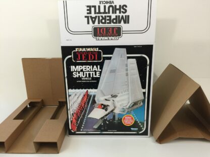 Replacement Vintage Star Wars The Return Of The Jedi Kenner Imperial Shuttle box and inserts