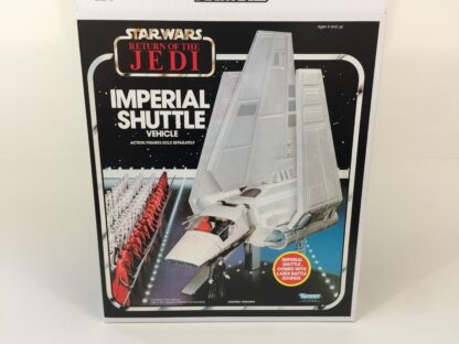 Replacement Vintage Star Wars The Return Of The Jedi Kenner Imperial Shuttle box and inserts - Image 7