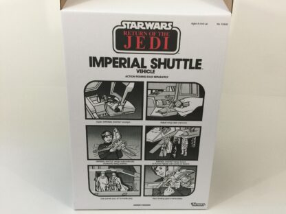 Replacement Vintage Star Wars The Return Of The Jedi Kenner Imperial Shuttle box and inserts - Image 6