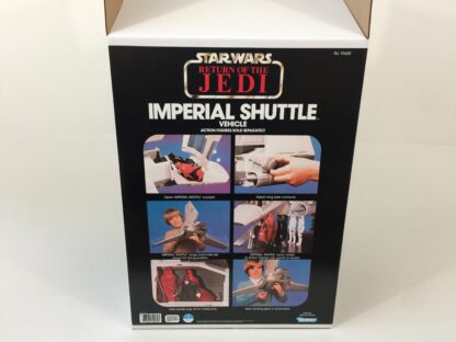Replacement Vintage Star Wars The Return Of The Jedi Kenner Imperial Shuttle box and inserts - Image 4