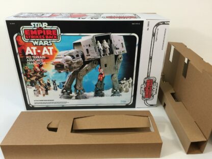 Replacement Vintage Star Wars The Empire Strikes Back At-At box and inserts